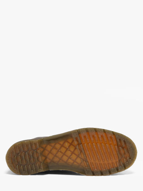 Boots Dr martens Marron boy 31981201 vue secondaire 4