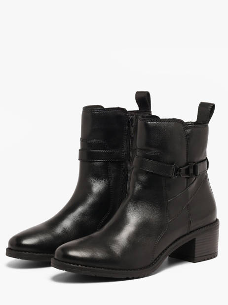 Heeled Boots In Leather Tt. bagatt Black women 683F4000 other view 1