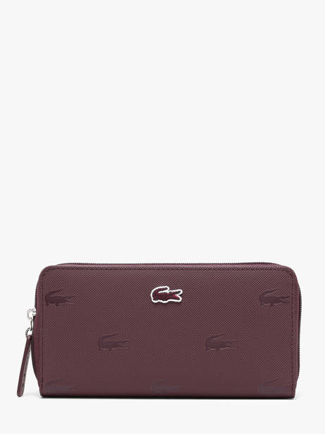 Wallet Lacoste Violet l12.12 concept holiday NF5508HN