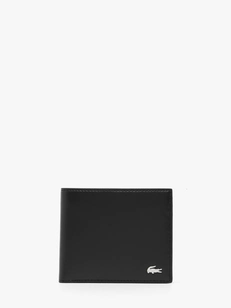 Portefeuille Fg Cuir Lacoste Noir fg NH1112FG