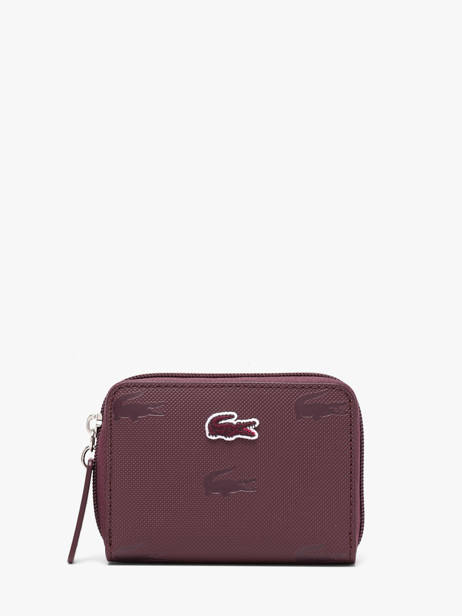 Coin Purse Lacoste Violet l12.12 concept holiday NF5507HN