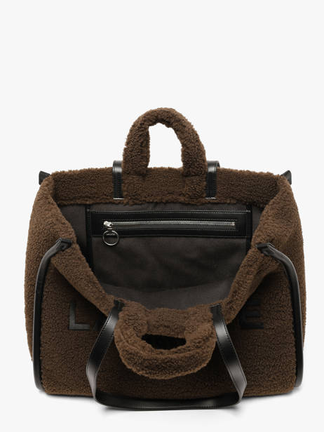 Shoulder Bag Heritage Lacoste Brown heritage NF5117HX other view 3