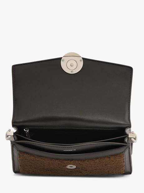 Shoulder Bag Tennis Bliss Lacoste Brown tennis bliss NF5473IO other view 3