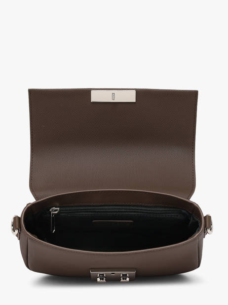 Shoulder Bag Daily City Lacoste Brown daily city NF4757DZ other view 2