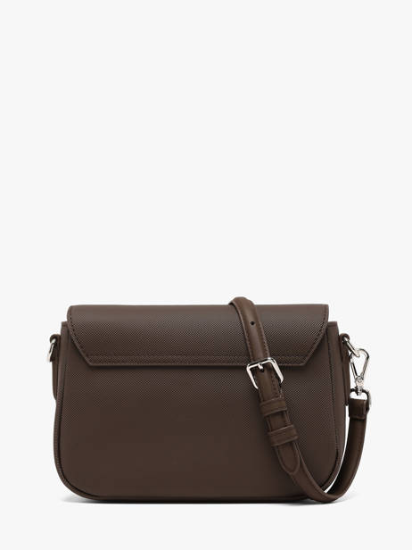 Shoulder Bag Daily City Lacoste Brown daily city NF4757DZ other view 3