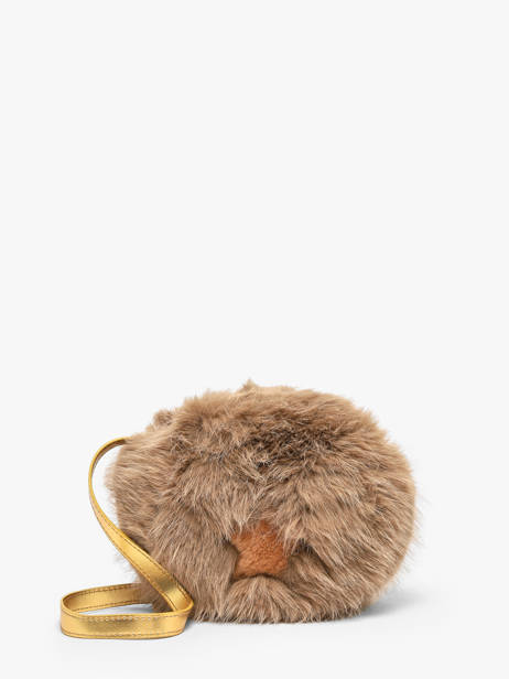 Crossbody Bag Le voyage en panier Beige kids AHP354