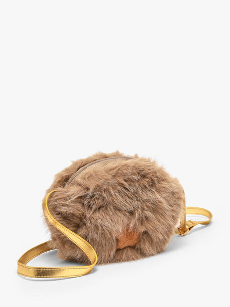 Crossbody Bag Le voyage en panier Beige kids AHP354 other view 1