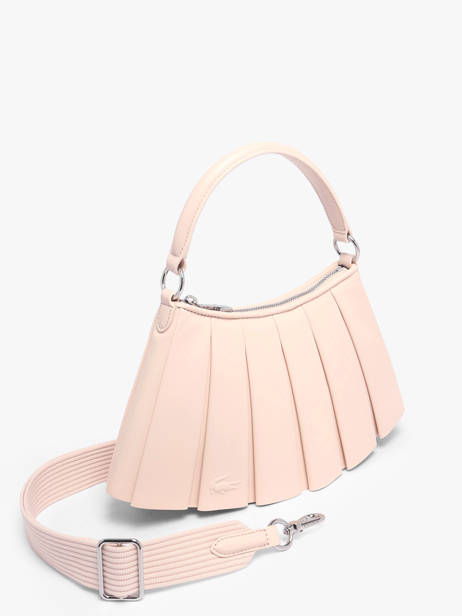 Shoulder Bag Lenglen Leather Lacoste Pink lenglen NU5011DP other view 2