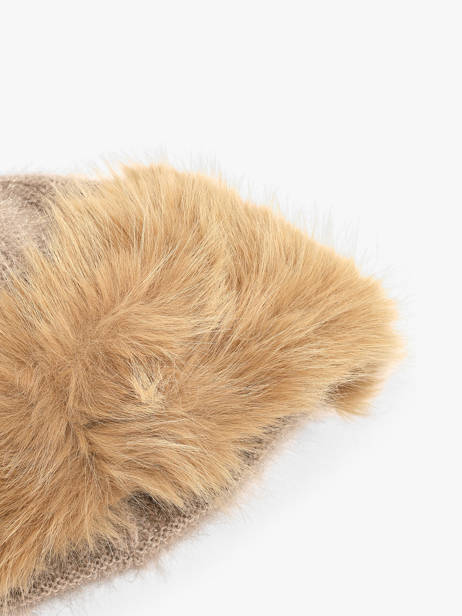 Beanie Le voyage en panier Beige accessoires AHC007 other view 1
