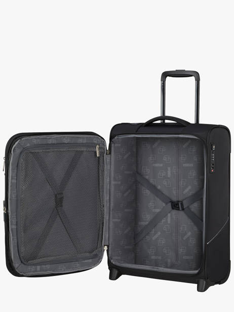 Expandable Cabin Luggage American tourister Black summerride 149497 other view 3