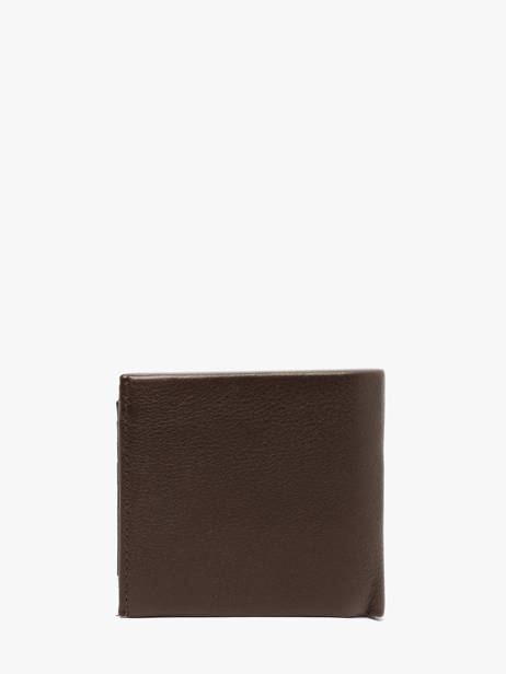 Wallet Leather Tommy hilfiger Brown corporate AM14780 other view 3