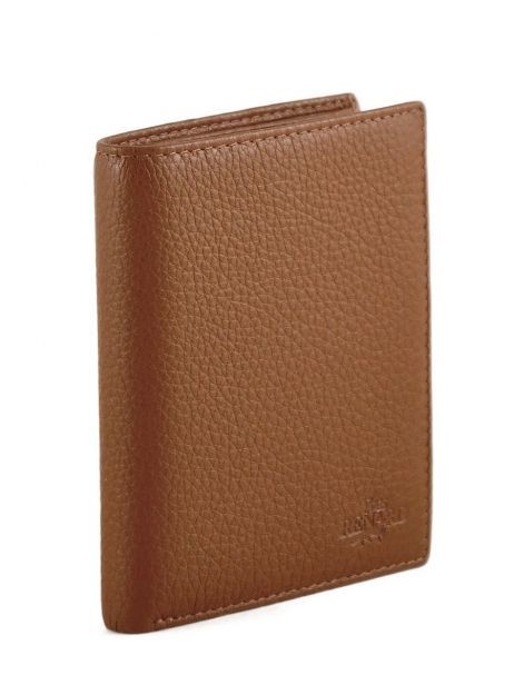 Portefeuille Cuir Yves renard Marron foulonne 23425 vue secondaire 1
