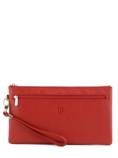 Continental Wallet Leather Hexagona Red confort 467211