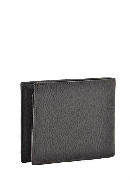 Wallet Caviar Leather Crinkles Brown caviar 14124 other view 1