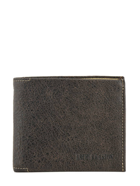 Wallet Leather Arthur & aston Brown destroy 62-649