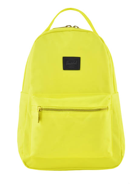 Sac à Dos 1 Compartiment Herschel Jaune classics woman 10502