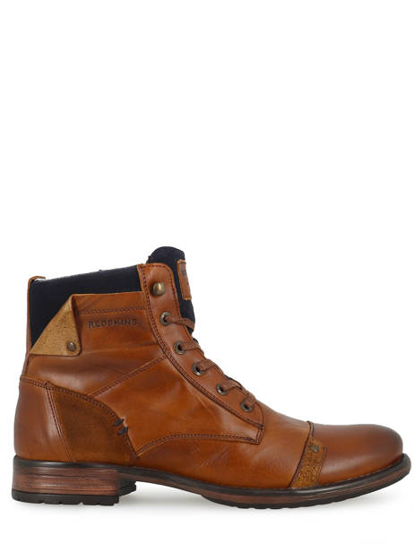 Boots Yani In Leather Redskins Brown men YANI