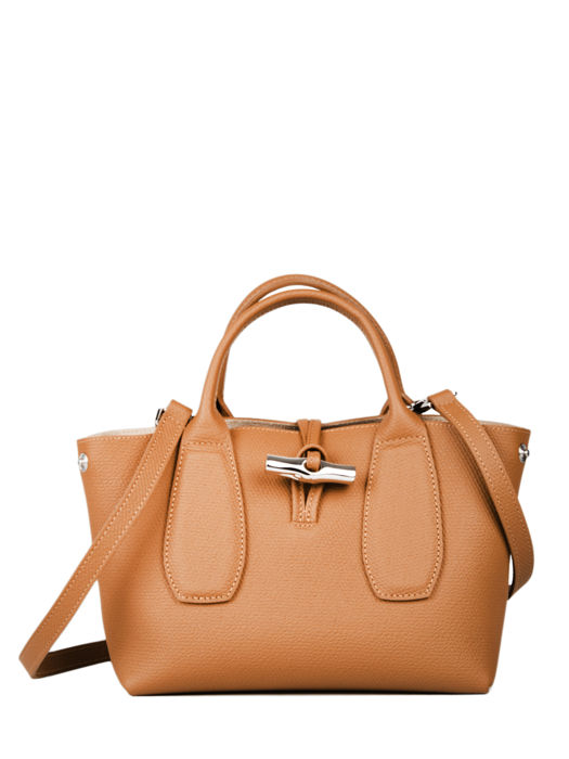 Longchamp Roseau Handbag Brown