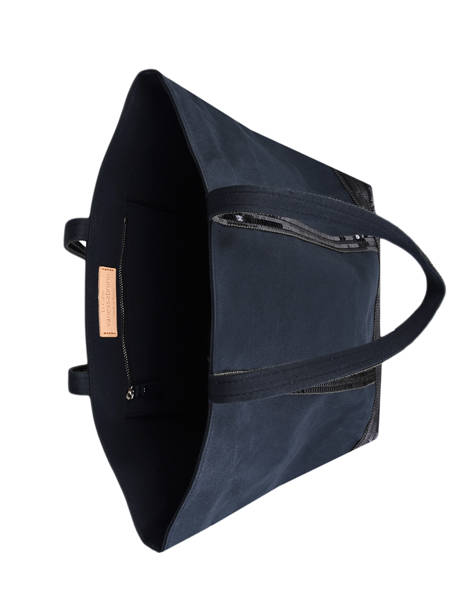 Large Le Cabas Tote Bag Sequins Vanessa bruno Blue cabas 1V40315 other view 4