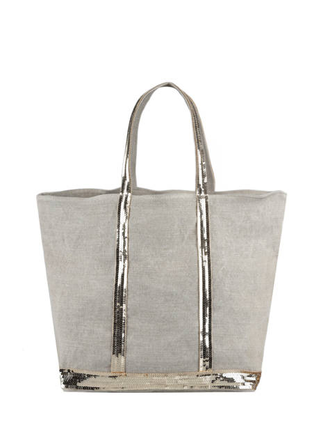 Large Le Cabas Tote Bag Linnen Sequins Vanessa bruno cabas lin 31V40315