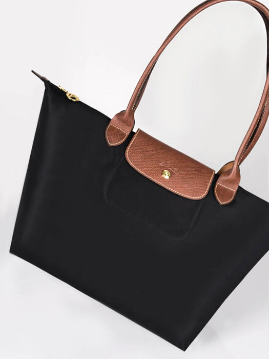 Longchamp Le pliage original Hobo bag Black