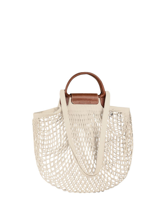 Longchamp Le pliage filet Hobo bag Beige