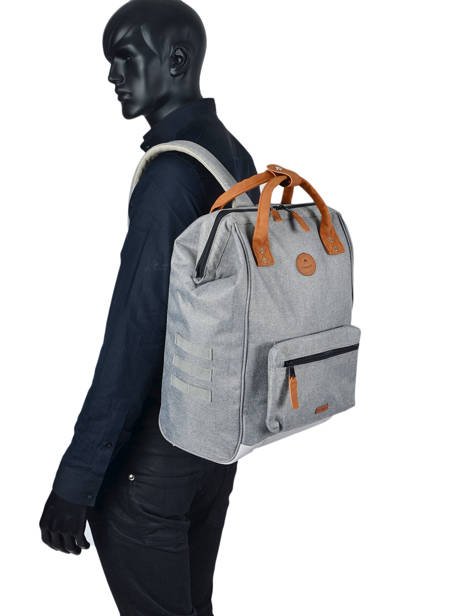 Adventurer Large - Backpack Cabaia Gray adventurer L other view 2