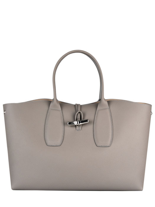 Longchamp Roseau Sacs porté main Gris