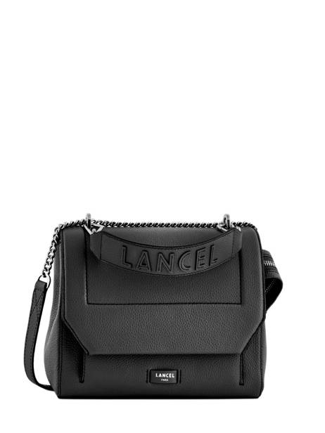 Top Handle M Ninon Leather Lancel Black ninon A09222