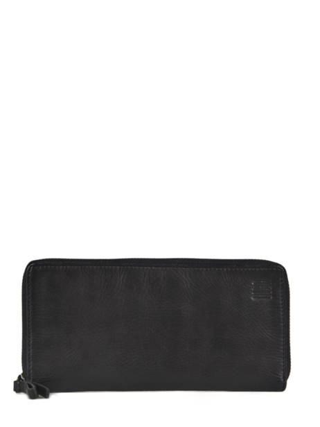 Portefeuille Cuir Cuir Biba Noir heritage BT10