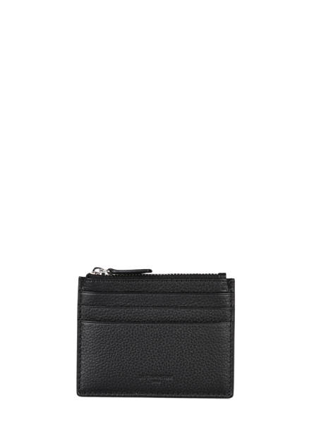 Leather Charles Card Holder Le tanneur Black charles TCHA3550