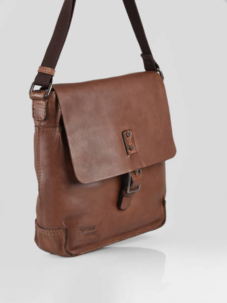 Crossbody Bag Basilic pepper Brown traveler BTRA04 other view 2
