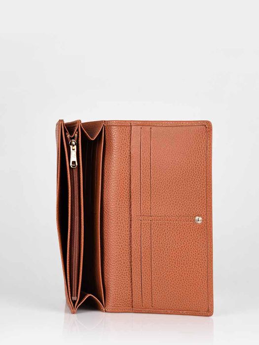 Longchamp Le foulonné Wallet Brown