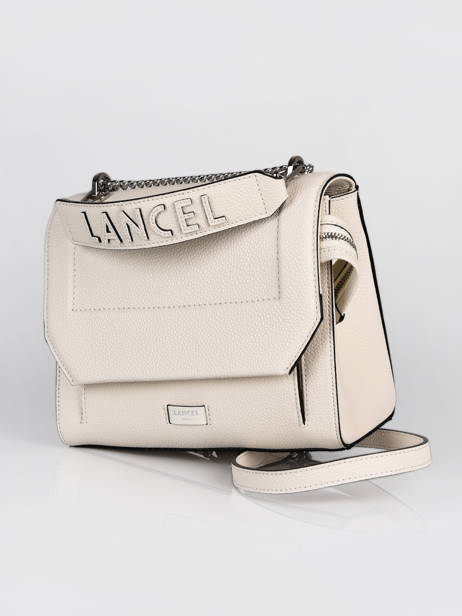 Top Handle M Ninon Leather Lancel Beige ninon A09222 other view 2