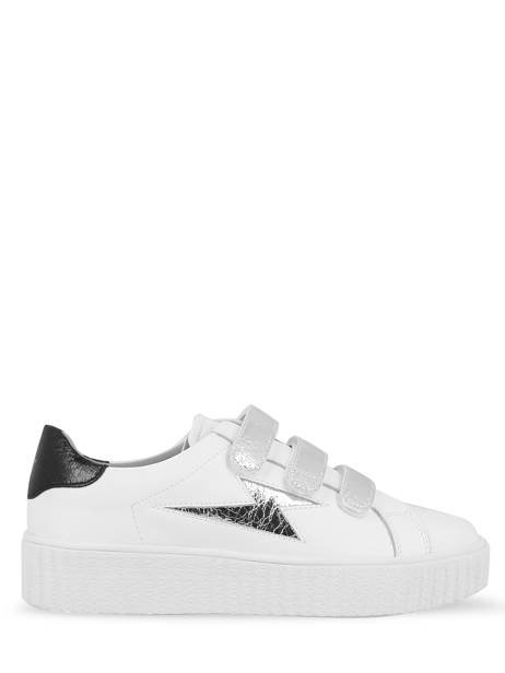 Sneakers In Leather Vanessa wu Silver women BK2231AG