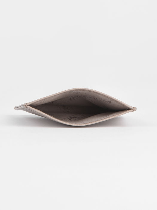 Longchamp Le foulonné Bill case / card case Gray