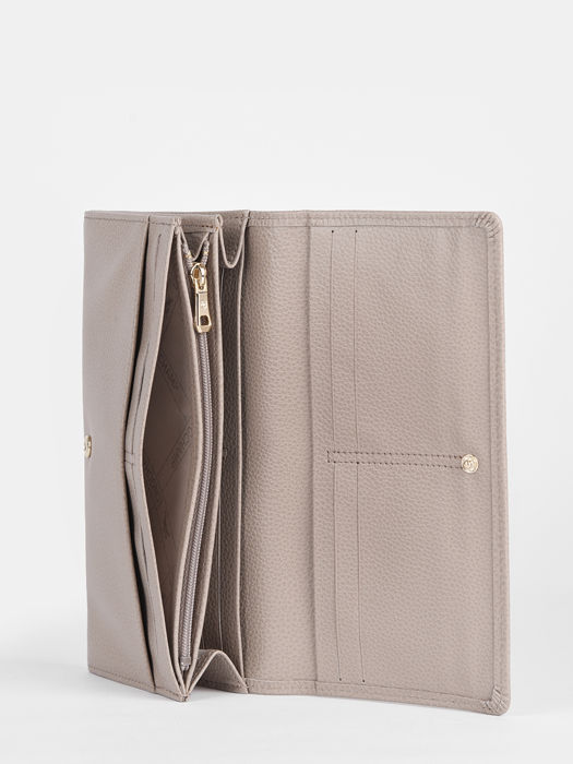 Longchamp Le foulonné Wallet Gray