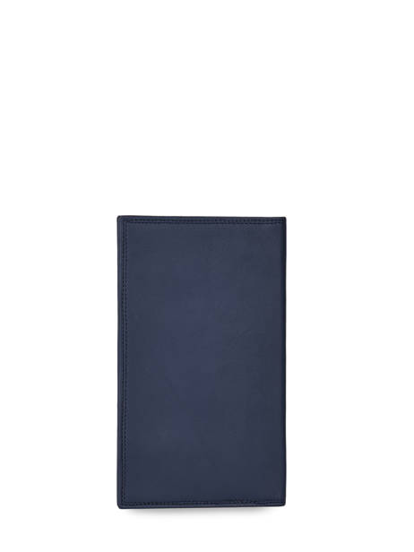 Porte-chÃ©quier Cuir Katana Bleu marina 753008 vue secondaire 2