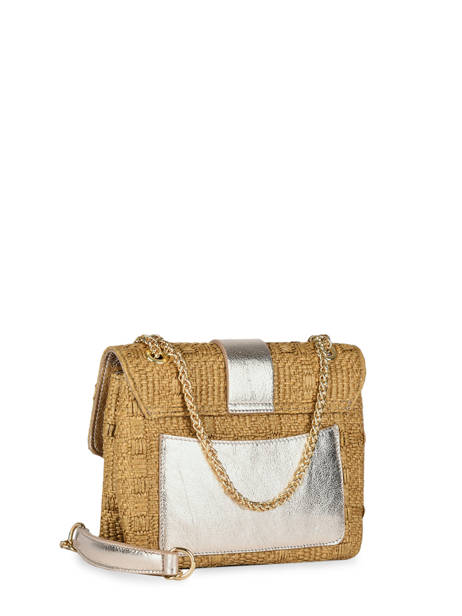 Small Jana Tressé Crossbody Bag Etrier Yellow jana tresse EJTR002S other view 4