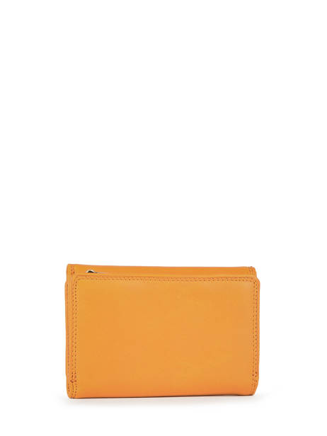 Leather Marina Wallet Katana Yellow marina 753078 other view 1