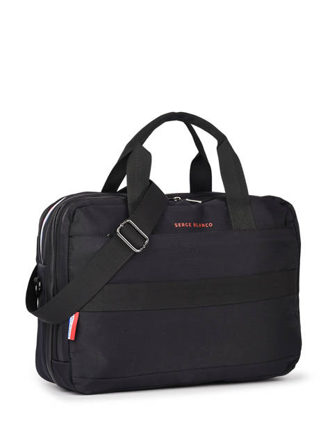 Business Bag Serge blanco Black basik BSK41001 other view 4