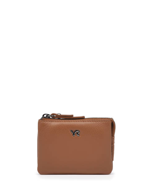Leather Foulonné Wallet Yves renard Brown foulonne 29460