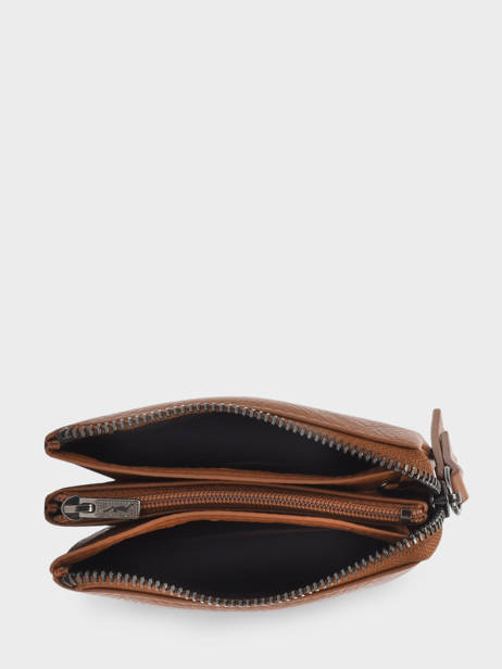 Leather Foulonné Wallet Yves renard Brown foulonne 29460 other view 1