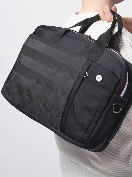 Business Bag Serge blanco Black basik BSK41001 other view 1