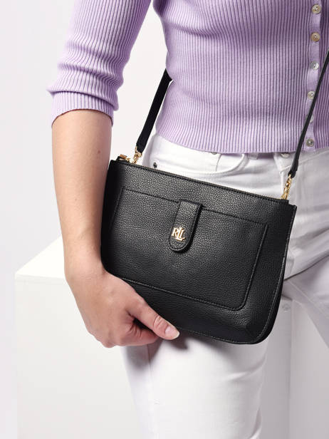 Sac BandouliÃ¨re Jamey Cuir Lauren ralph lauren merrimack 31862248 vue secondaire 1