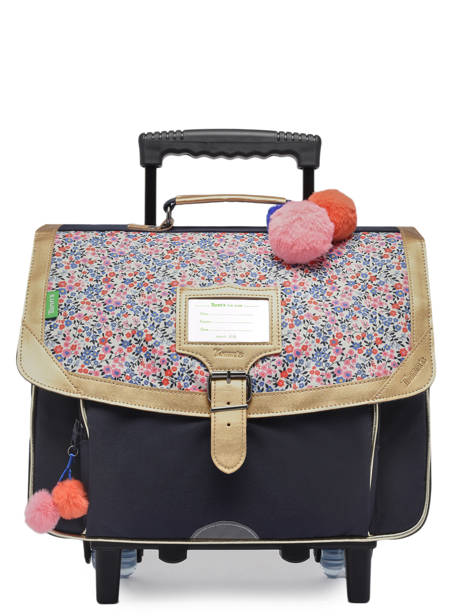 2-compartment Wheeled Satchel Tann's Multicolor les fantaisies f 42265