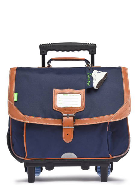 Wheeled Satchel Tann's Blue les fantaisies g - 22-42111