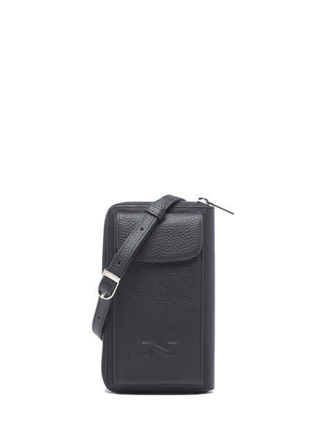 Leather Pocket Phone Pouch Nathan baume Black n city 3