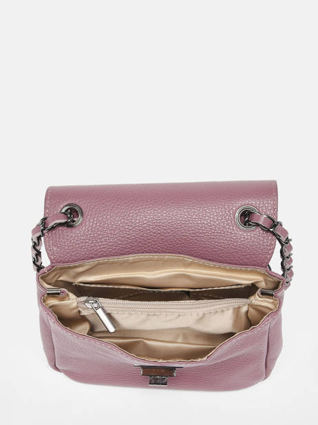 Leather Caviar Crossbody Bag Milano Violet caviar CA21122 other view 3