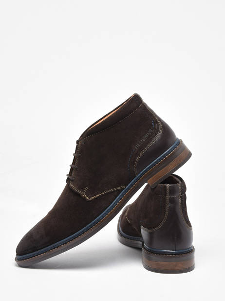 Chaussures De Ville Somme En Cuir Redskins Marron men SOMME vue secondaire 1